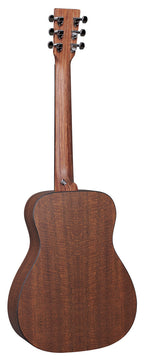 Martin LX1E Little Martin Acoustic-Electric Travel Guitar with Gig Bag - back view
