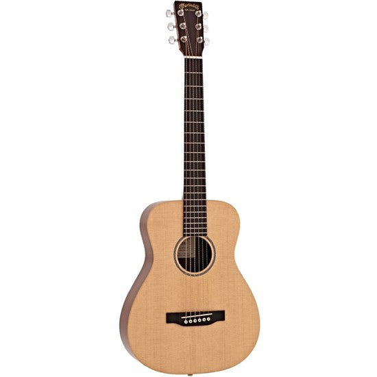 Martin LX1E Little Martin Acoustic-Electric Travel Guitar with Gig Bag