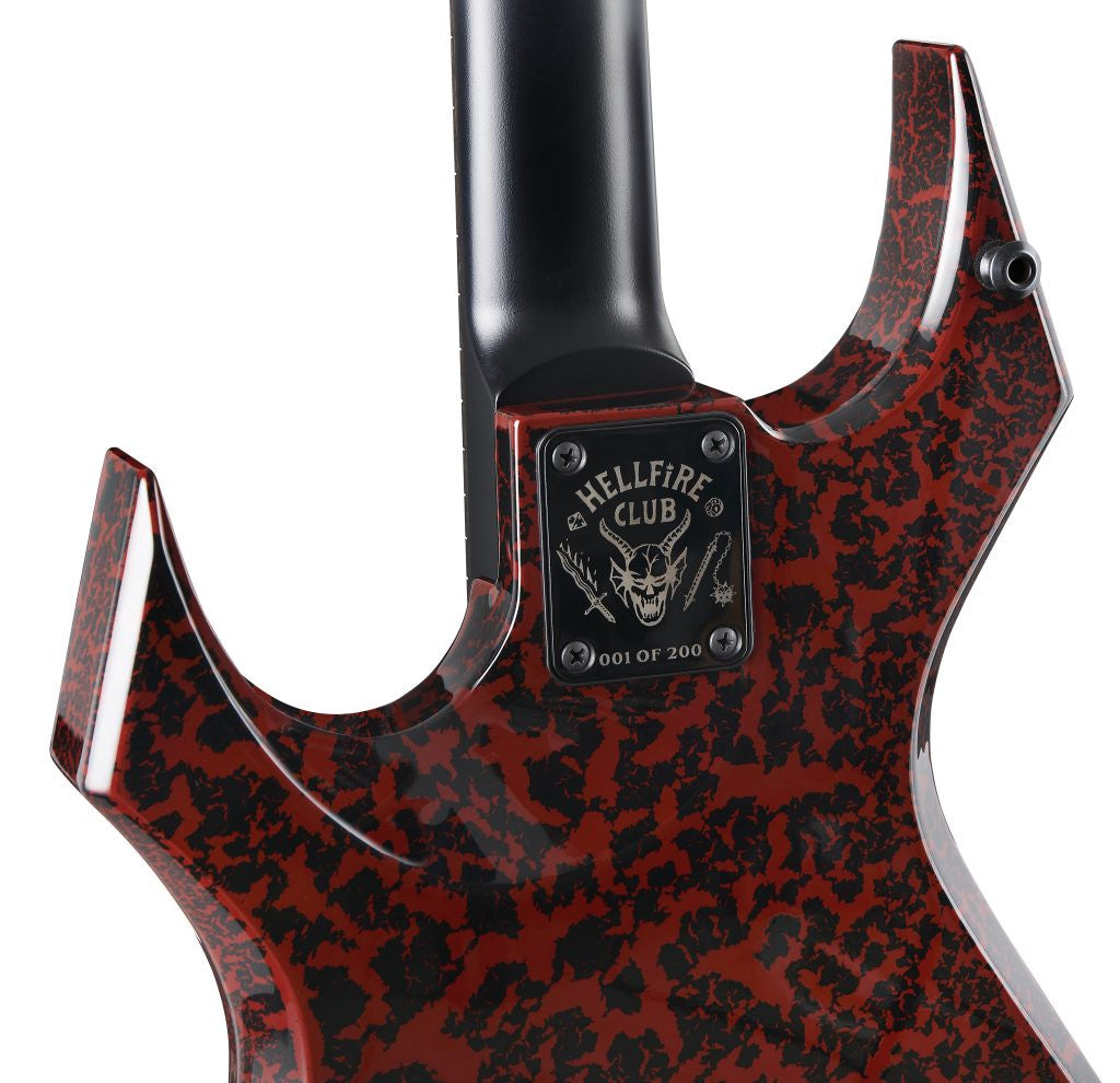 B.C. RICH STRANGER THINGS “EDDIES” LIMITED EDITION NJ WARLOCK CUSTOM SHOP – REPLICA