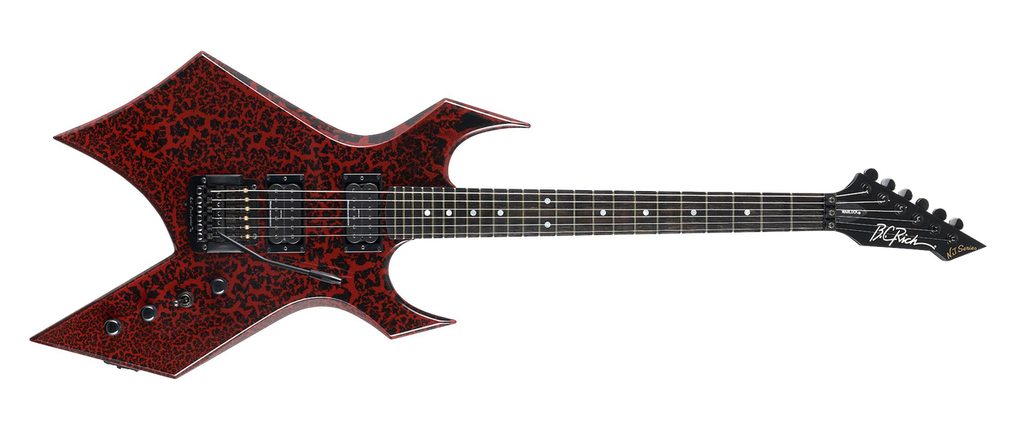 B.C. RICH STRANGER THINGS “EDDIES” LIMITED EDITION NJ WARLOCK CUSTOM SHOP – REPLICA