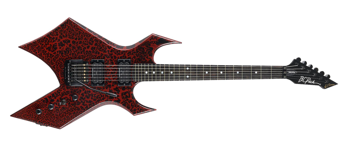 B.C. RICH STRANGER THINGS “EDDIES” LIMITED EDITION NJ WARLOCK CUSTOM SHOP – REPLICA