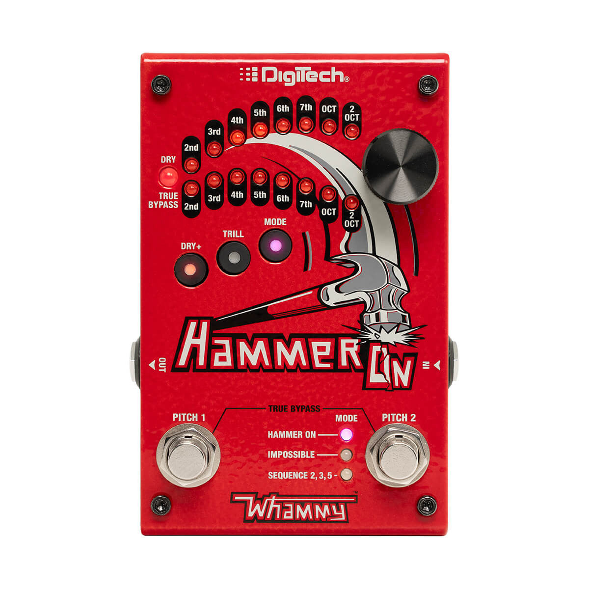   DigiTech HammerOn Instantaneous Pitch-shifter Pedal
