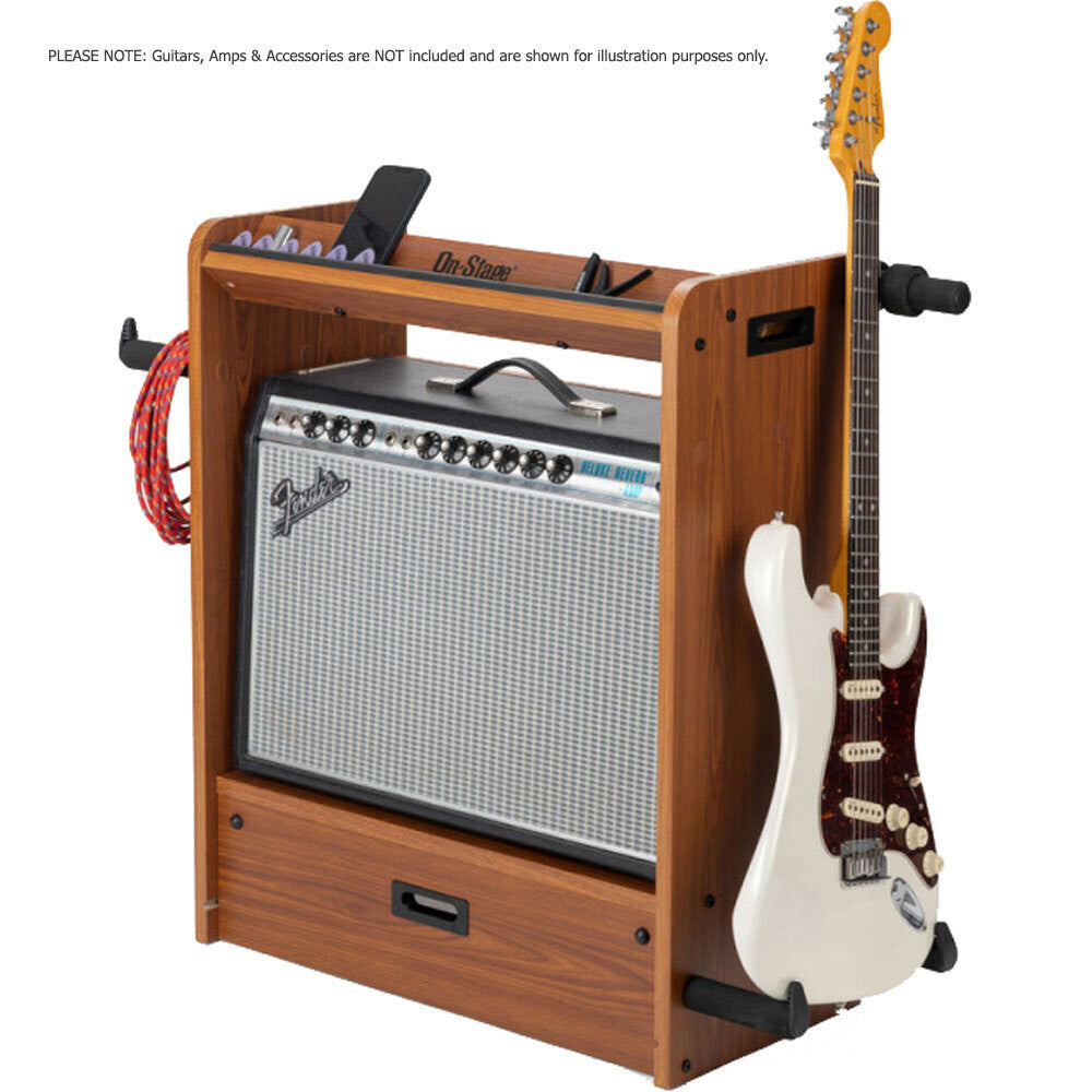 On Stage Professional Guitar Workstation in Rosewood (OSGWS5000RB)