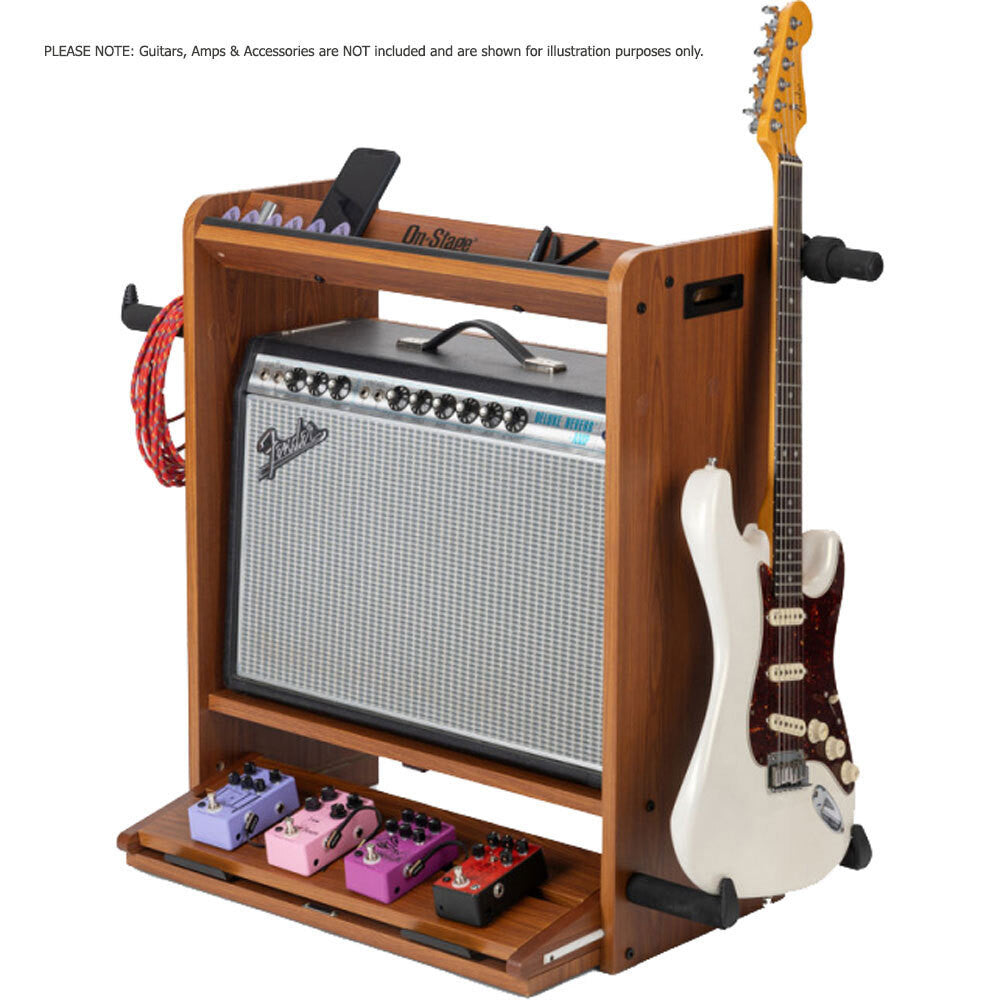 On Stage Professional Guitar Workstation in Rosewood (OSGWS5000RB)