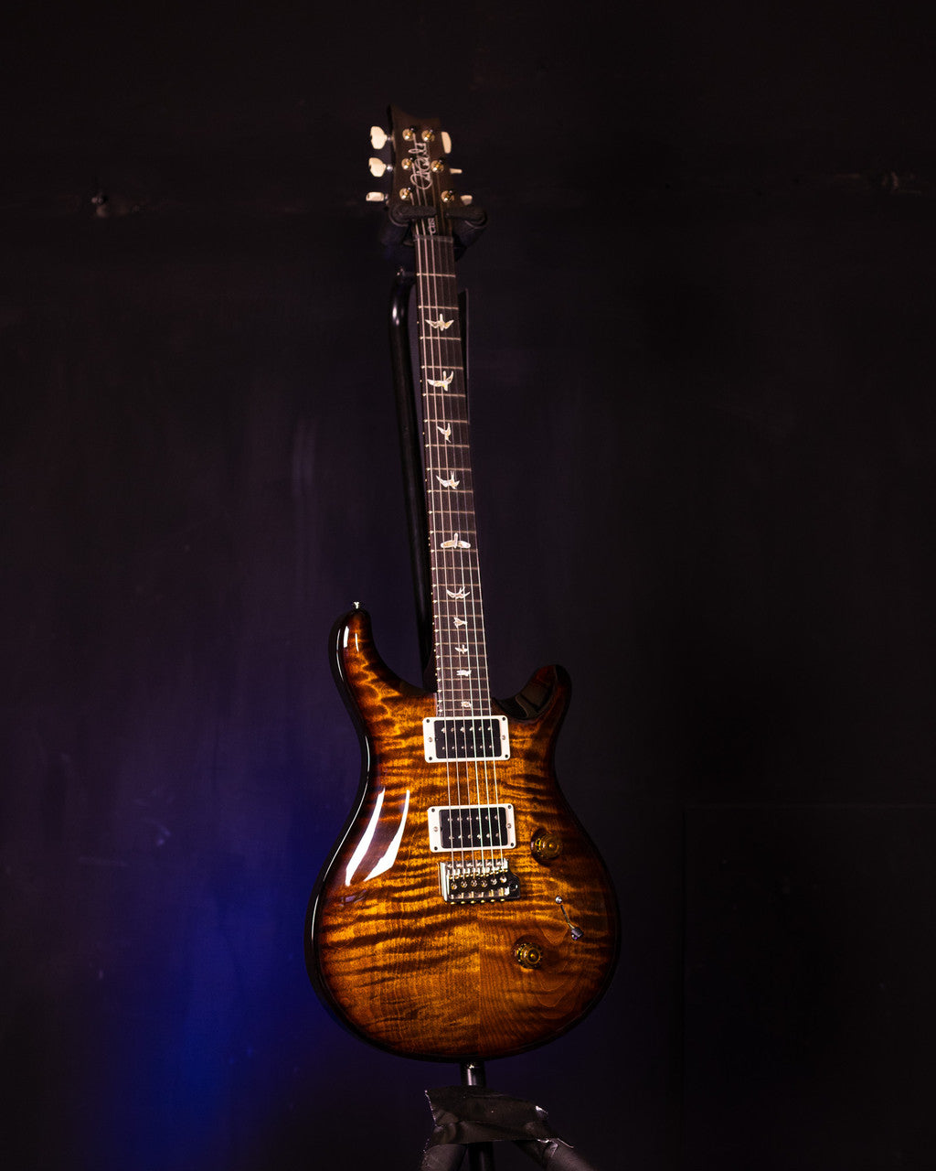 PRS Custom 24 Electric Guitar - Black Gold Burst