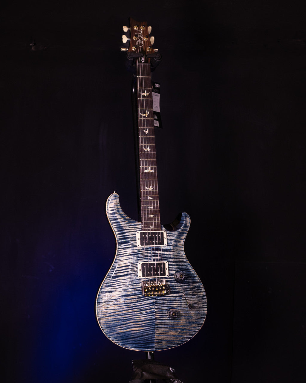 PRS Custom 24 Electric Guitar - Faded Whale Blue #2