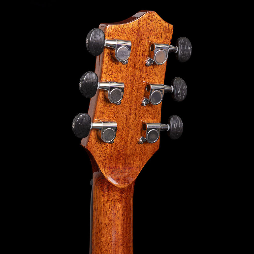 Pratley PRTD-2CE Aged High Gloss - rear headstock and tuning machines