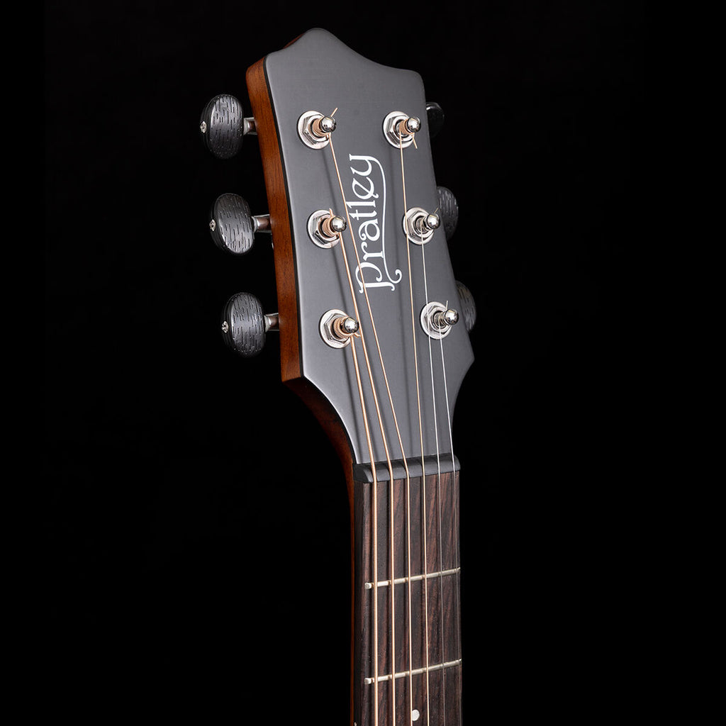 Pratley PRTGA-1CE Natural Matt - front headstock and six tuners