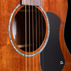 Pratley PRTGA-2CE Aged High Gloss - soundhole and abalone rosette