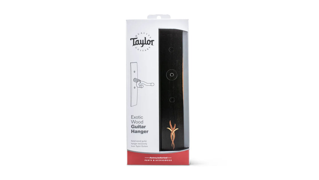 Taylor 70193 Bouquet Guitar Wall Hanger - Ebony - 70193 retail packaging