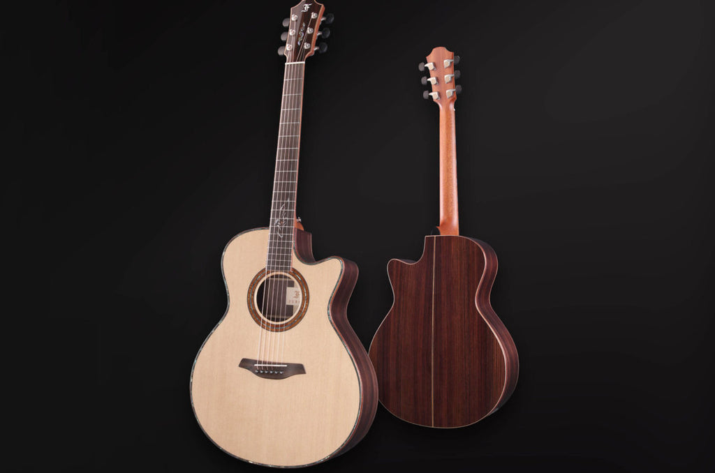 FURCH RED Gc-SR ANTHEM, GRAND AUDITORIUM CUTAWAY