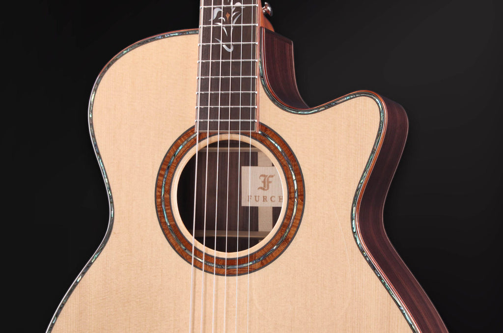 FURCH RED Gc-SR ANTHEM, GRAND AUDITORIUM CUTAWAY