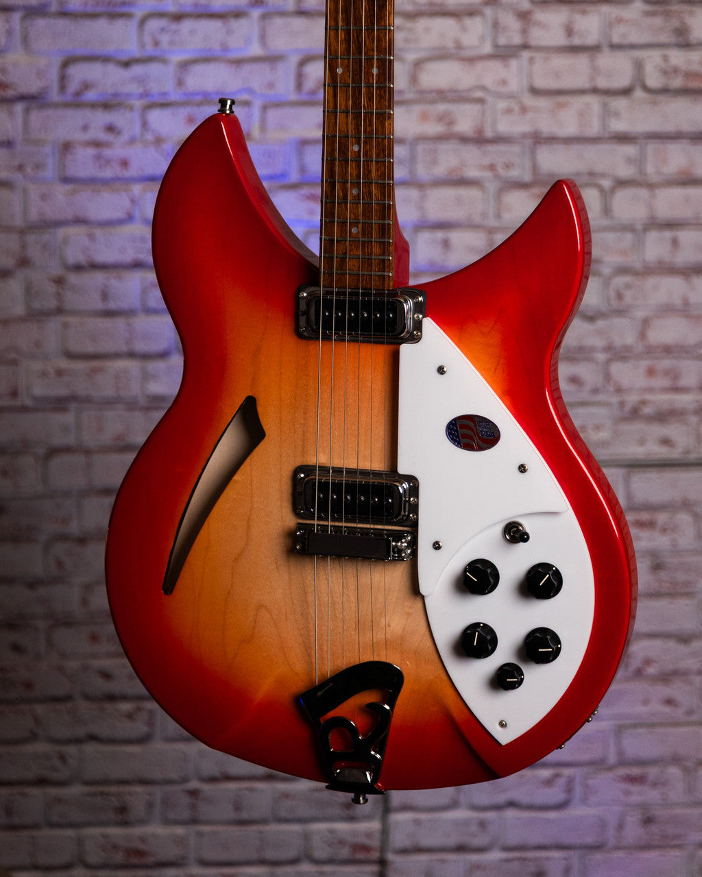 Rickenbacker 330 Semi-Hollow Body Electric Guitar Fireglo