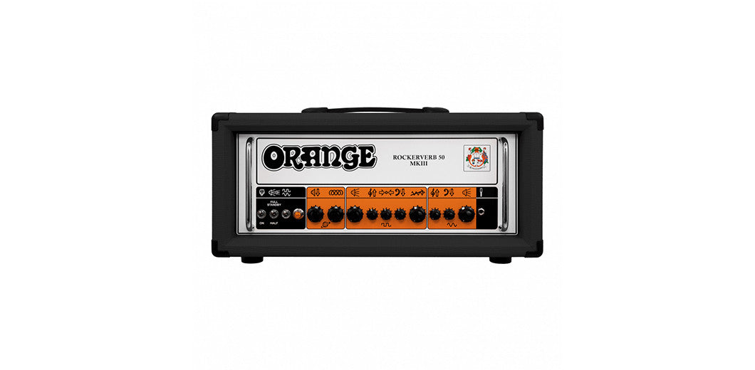Orange Rockerverb 50H MKIII Black Guitar Valve Head