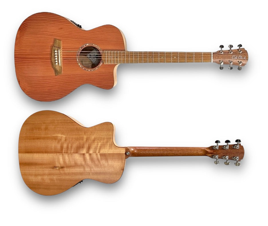 Cole Clark CCSAN1EC-RDM 'Redwood / Queensland Maple' Acoustic Electric Guitar
