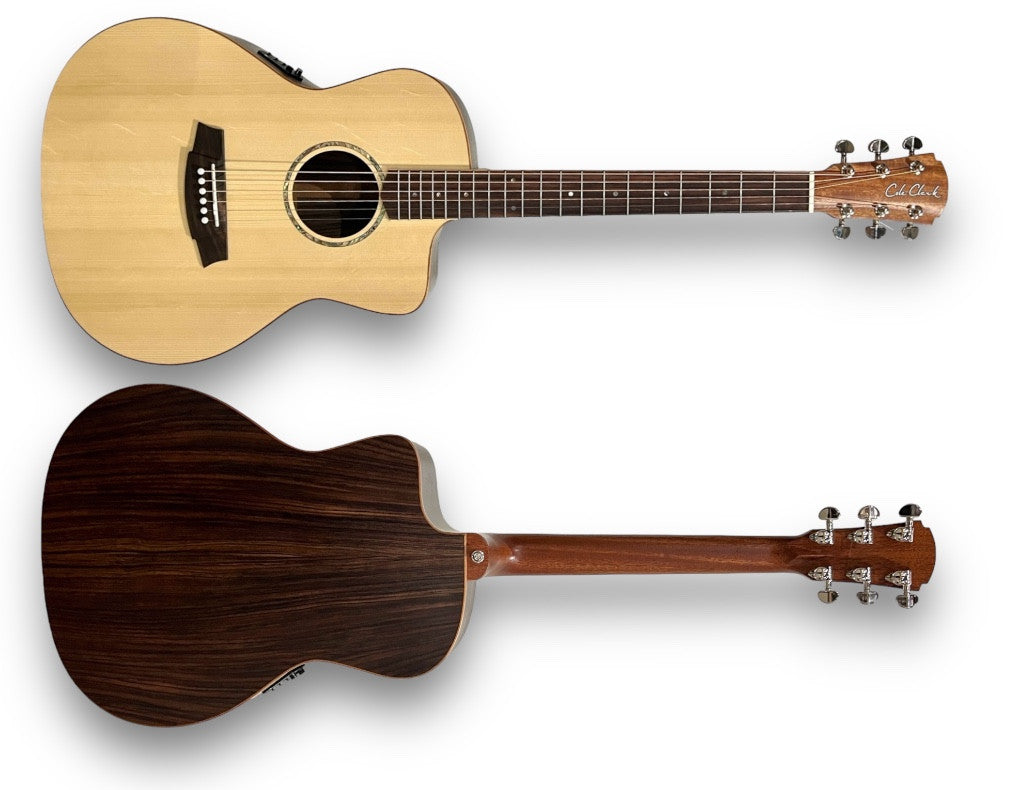 Cole Clark SAN1EC-SR 'European Spruce / Indian Rosewood' Acoustic Electric Guitar