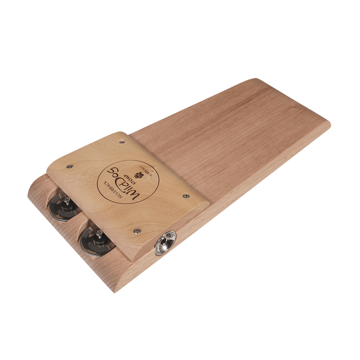 Wild Dog SILVERBACK Stomp-Box - Tas Oak / QLD Jacaranda