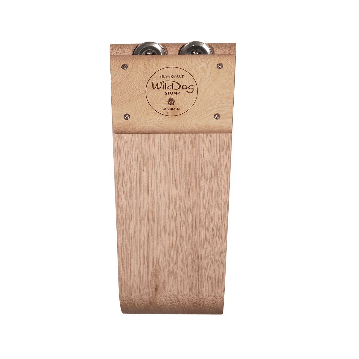 Wild Dog SILVERBACK Stomp Box - Tas Oak / QLD Jacaranda