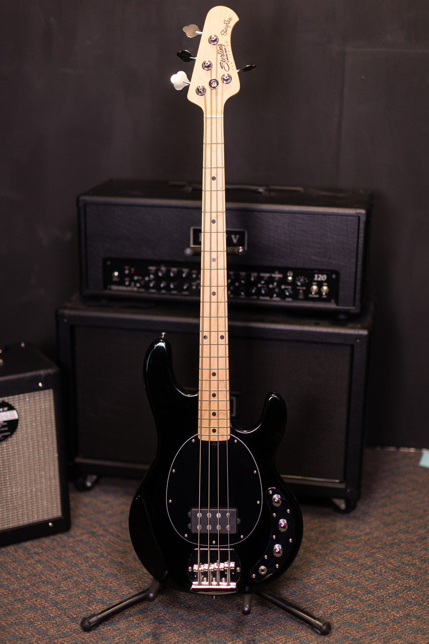 STERLING BY MUSIC MAN STINGRAY RAY4 ELECTRIC BASS BLACK 