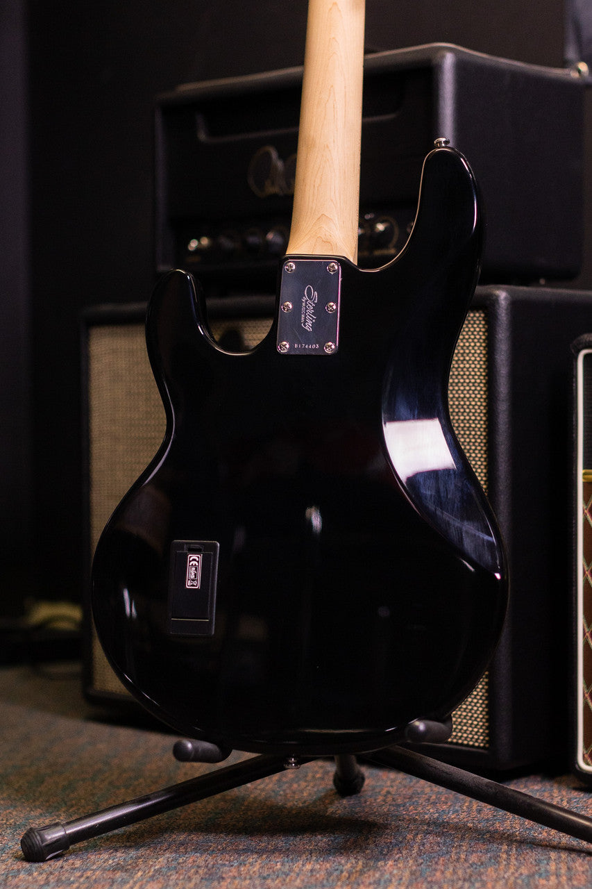 STERLING BY MUSIC MAN STINGRAY RAY4 ELECTRIC BASS BLACK 