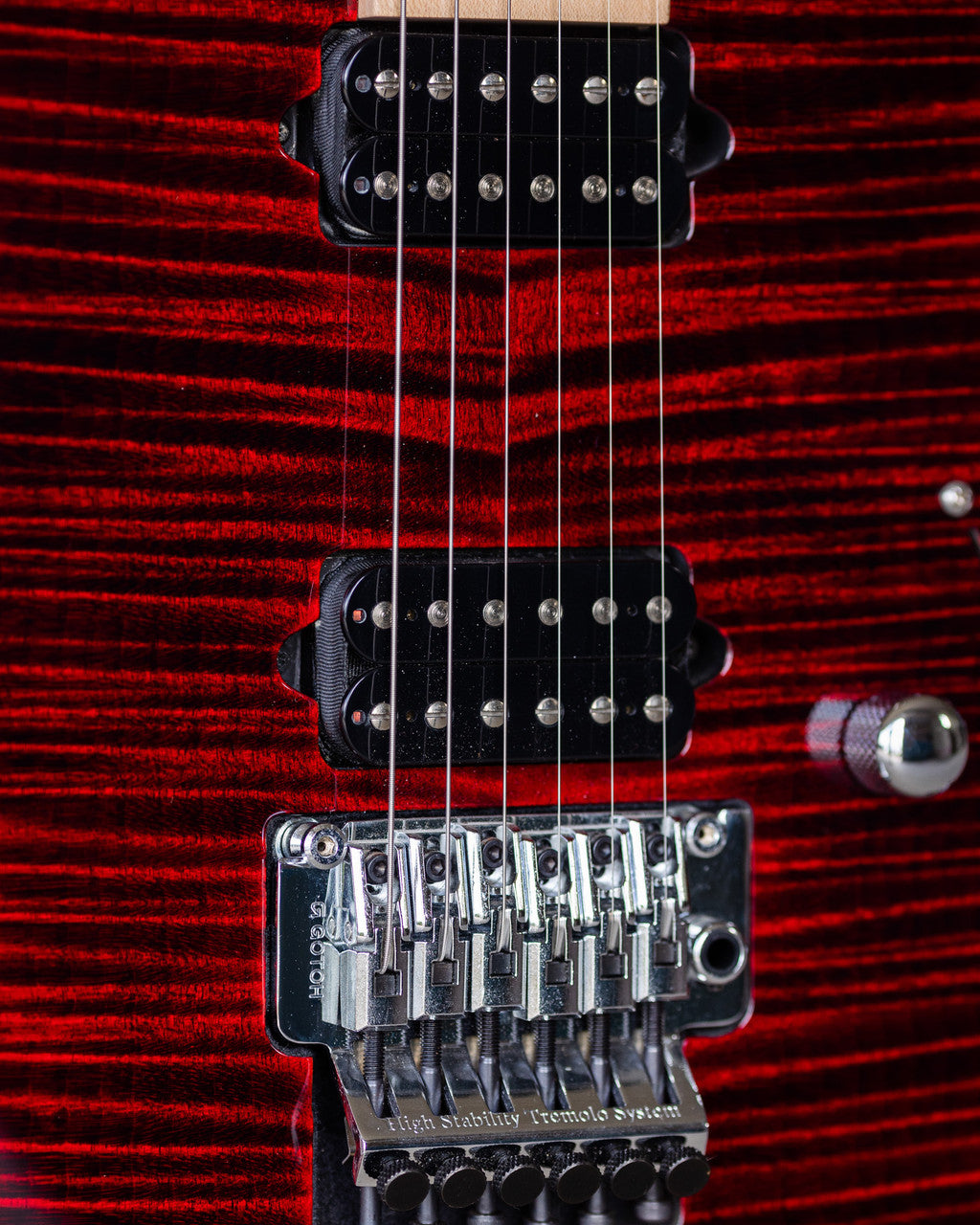 SUHR MODERN PRO HH, Floyd Rose CHILLI PEPPER RED MAPLE FRETBOARD ELECTRIC GUITAR
