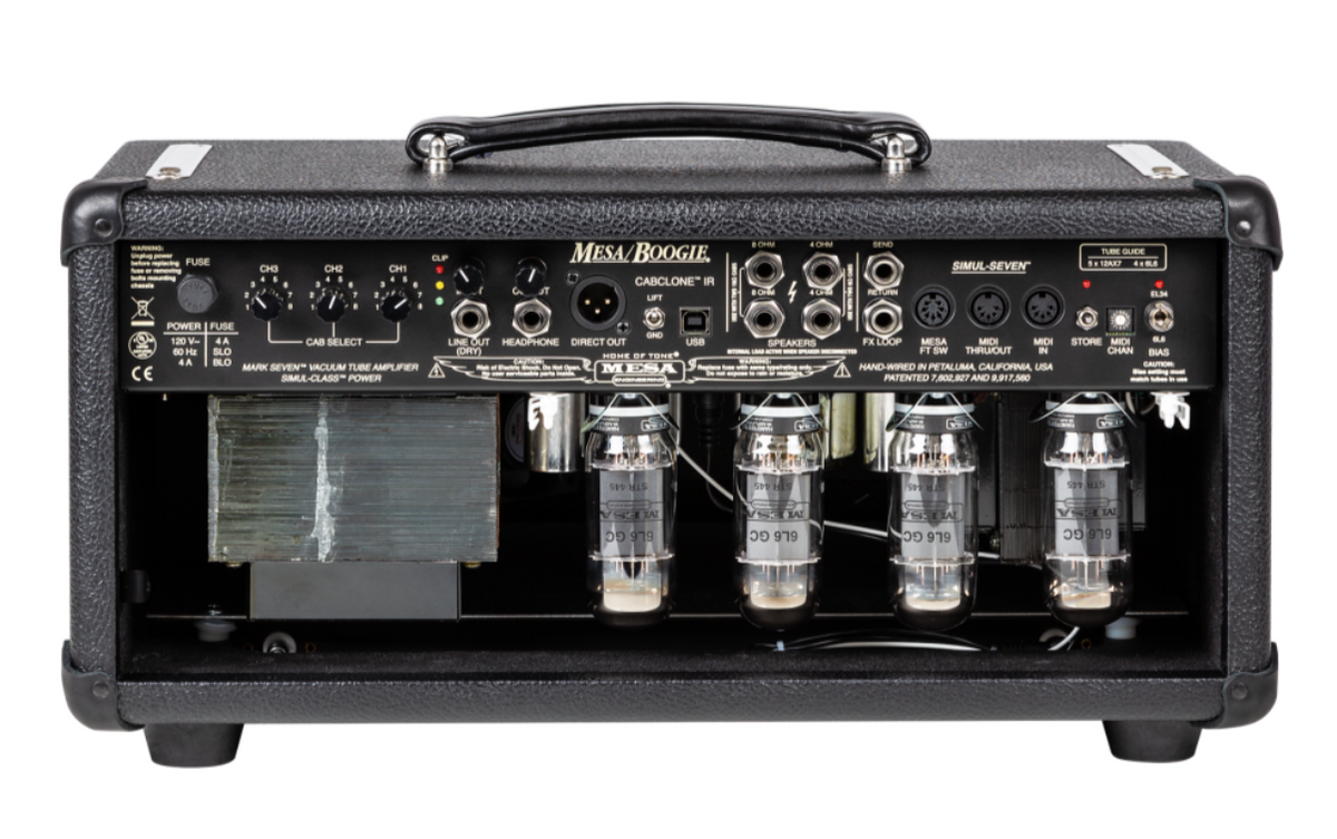 Mesa Boogie Mark VII 90/45/25W Tube Amp Head - Black