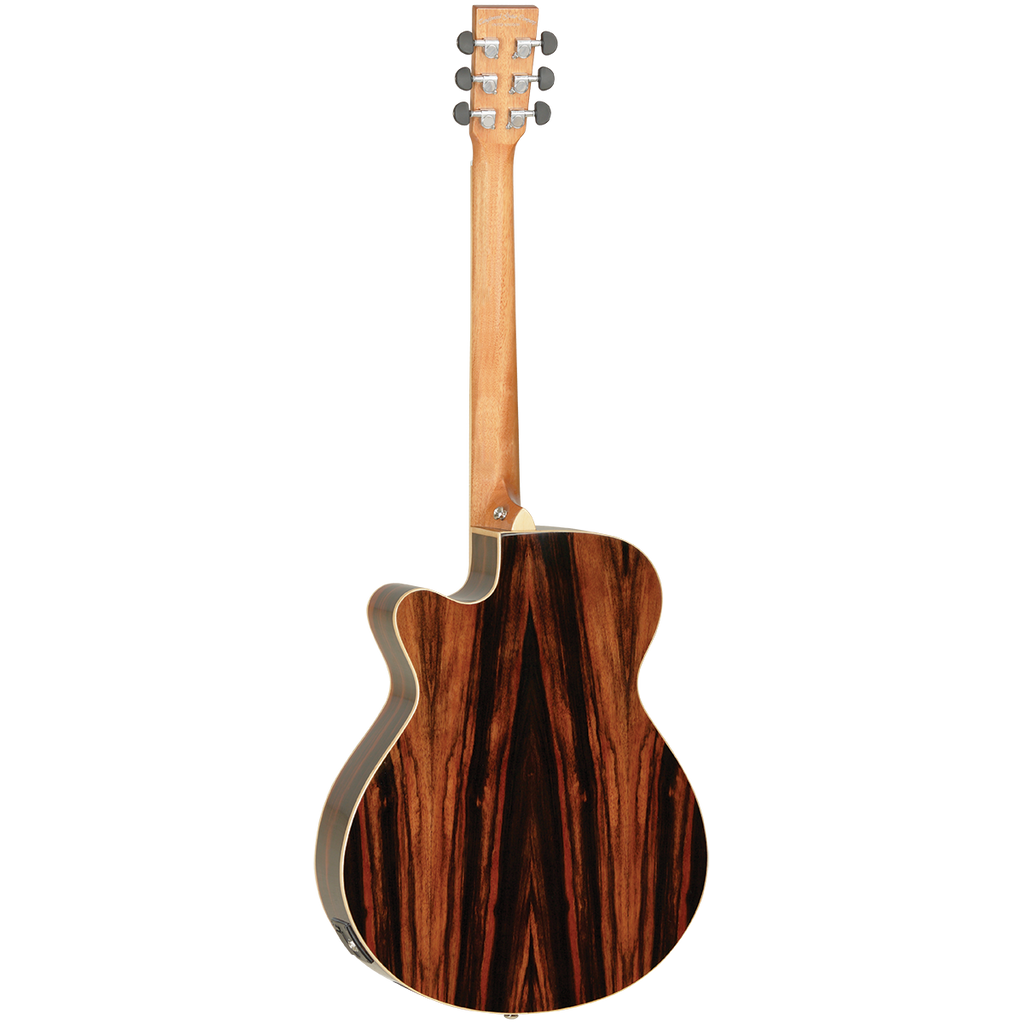 Tanglewood Discovery Exotic Super Folk Ebony Electro Acoustic Guitar – TDBTSFCEAEB