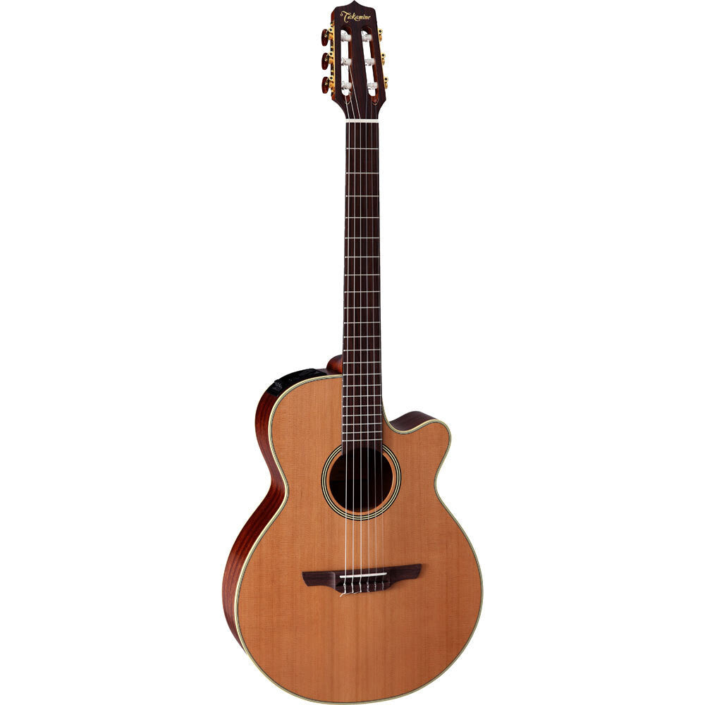   Takamine TEN60C Natural Series FXC Nylon String AC/EL Guitar with Cutaway