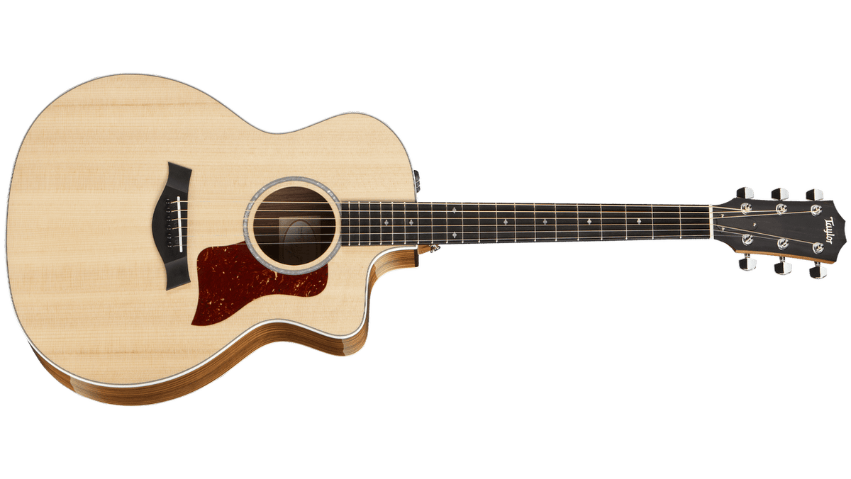 Taylor 214ce Deluxe - Natural with Layered Rosewood Back & Sides