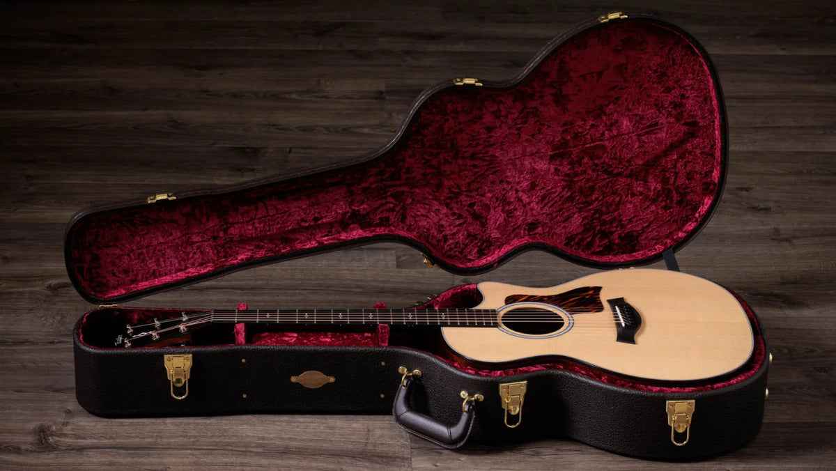 Taylor Next Generation 314ce Sapele Acoustic-Electric Guitar body and soundhole detail