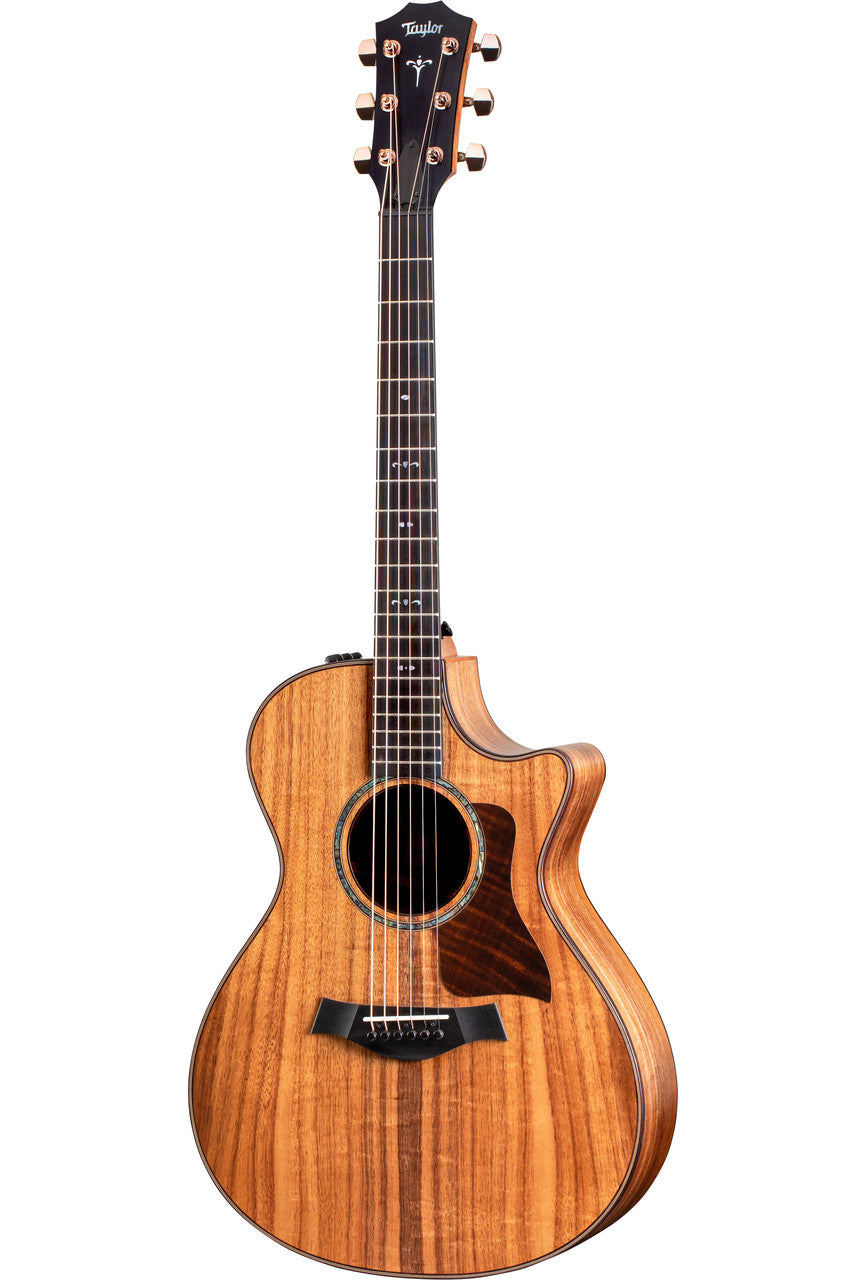   Taylor 722ce Grand Concert V-class Acoustic-electric Guitar - Natural Hawaiian Koa Top