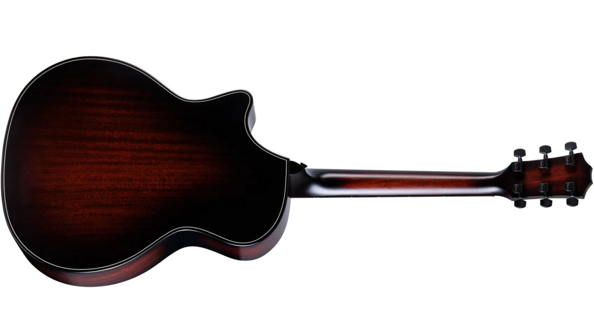 Taylor Next Generation Builder's Edition 324ce Mahogany Acoustic-Electric Guitar back view