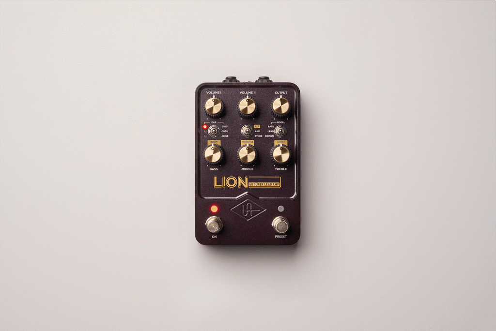 Universal Audio UAFX Lion 68 Super Lead Amp Emulator Pedal UA