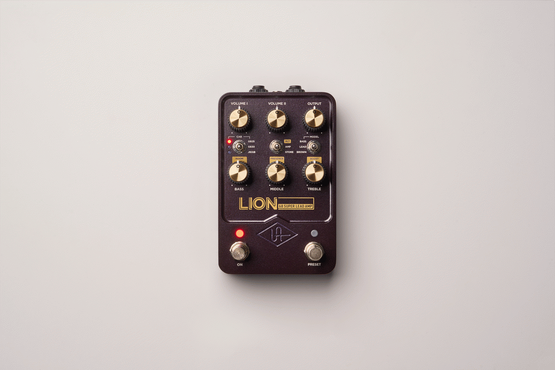 Universal Audio UAFX Lion 68 Super Lead Amp Emulator Pedal UA