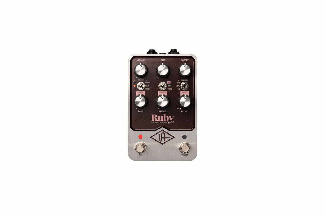 UA FX RUBY 63 INSTRUMENT TOP BOOST AMP PEDAL UA