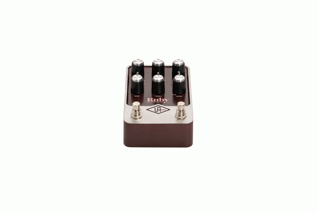 UNIVERSAL AUDIO FX RUBY 63 INSTRUMENT TOP BOOST AMP PEDAL UA