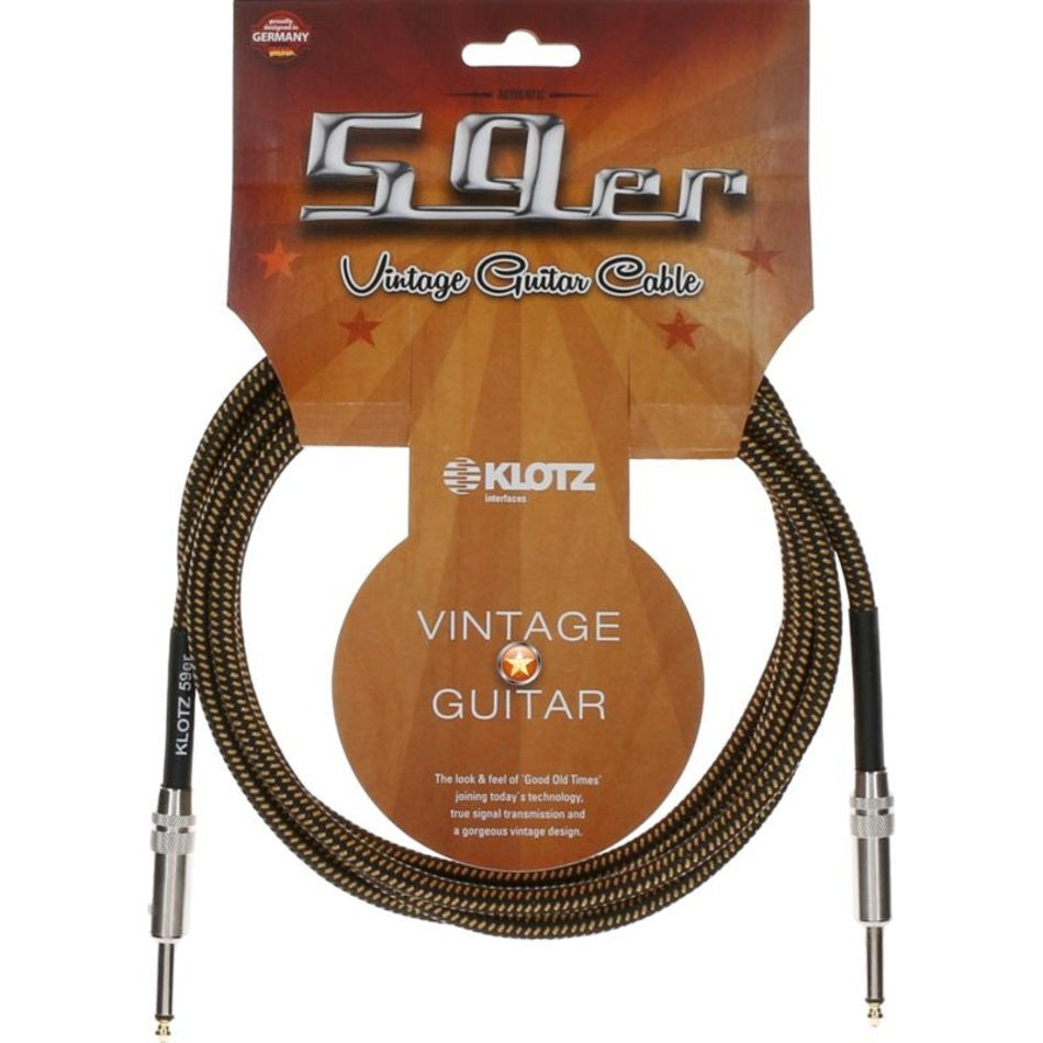 KLOTZ 59ER Vintage Guitar Cable 6 meter