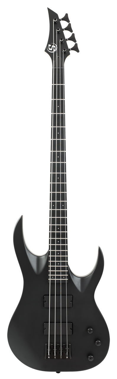 S by Solar AB4.4 4-String Bass – Carbon Black Matte