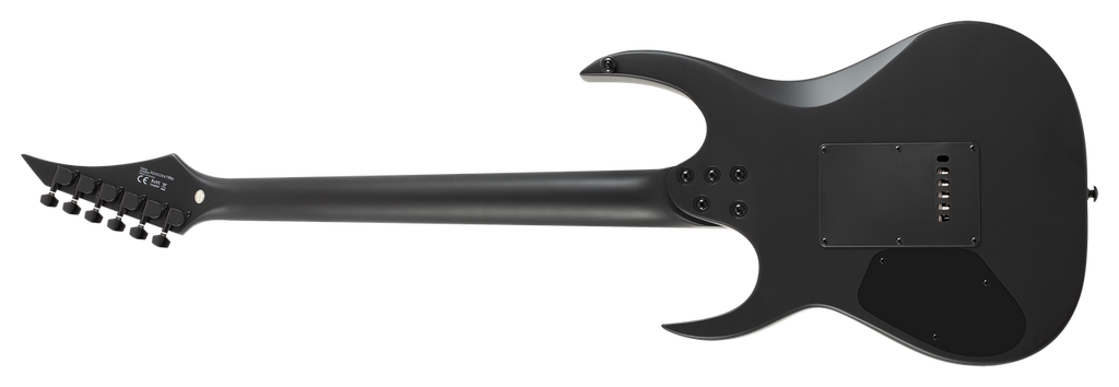 S by Solar AB4.6 FRC Electric Guitar – Carbon Black Matte — rear view