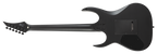 S by Solar AB4.6 FRC Electric Guitar – Carbon Black Matte — rear view