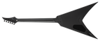 S by Solar VB4.6 Electric Guitar – Carbon Black Matte — rear view