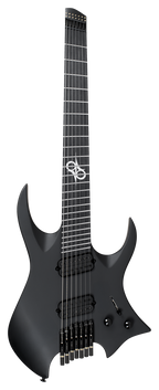 Solar H2.7C 7-String Electric Guitar – Carbon Black Matte