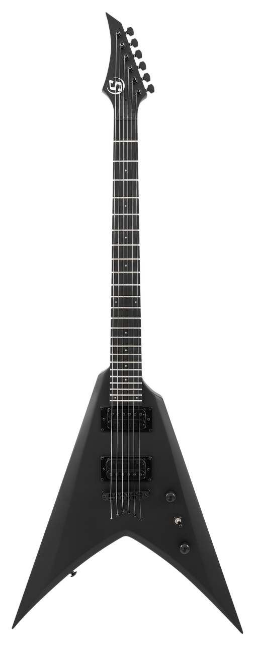 S by Solar VB4.6 Electric Guitar – Carbon Black Matte