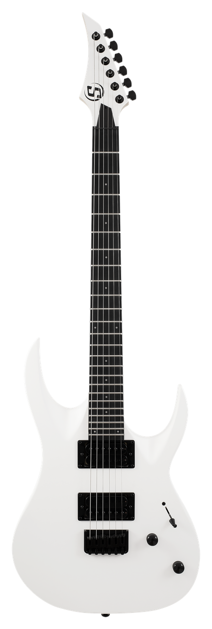 S by Solar AB4.6 Electric Guitar – White Matte