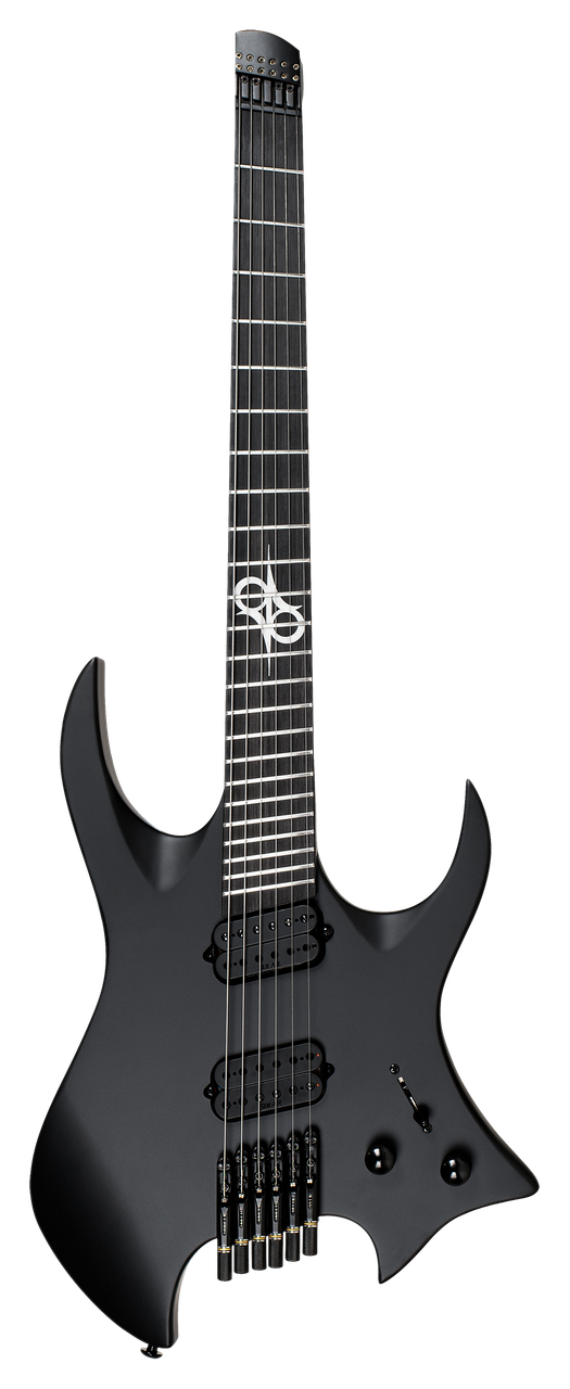 Solar H2.6C Electric Guitar – Carbon Black Matte