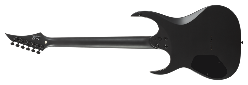 S by Solar AB4.6 Electric Guitar – Carbon Black Matte — rear view