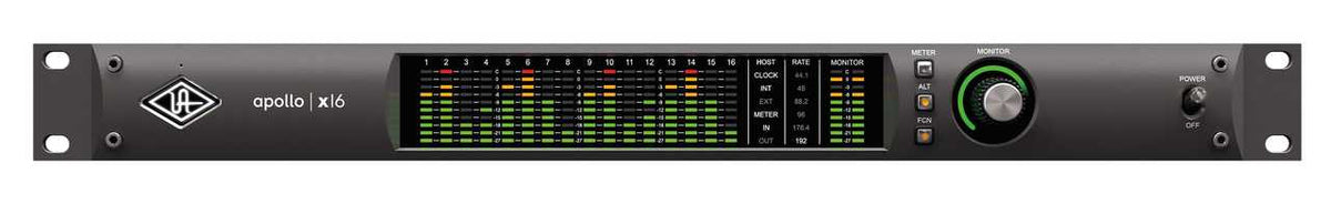 Universal Audio Apollo x16 Heritage Edition 18 x 20 Thunderbolt 3 Audio Interface with UAD DSP