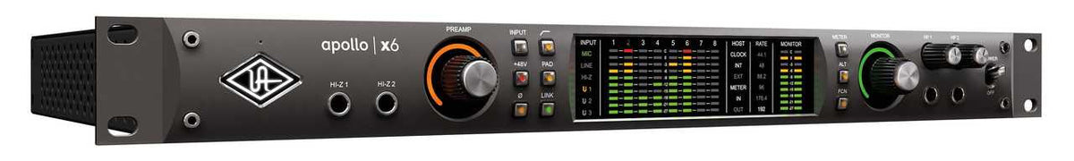 Universal Audio Apollo x6 16x22 Thunderbolt 3 Audio Interface with UAD DSP