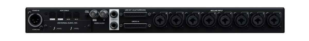 Universal Audio Apollo x8p 18x22 Thunderbolt 3 Audio Interface with UAD DSP