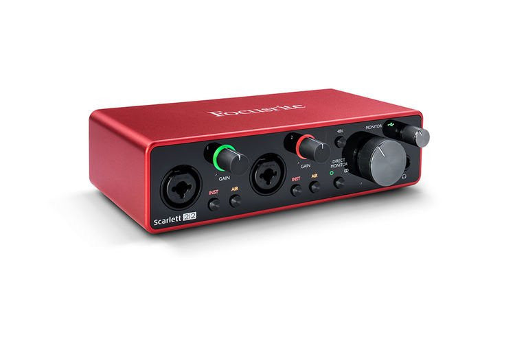 Focusrite Scarlett 2i2 4th Gen USB Audio Interface